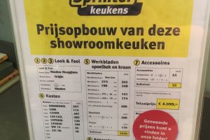 Shadow Hoogglans greeploze keuken € 4899,- 3